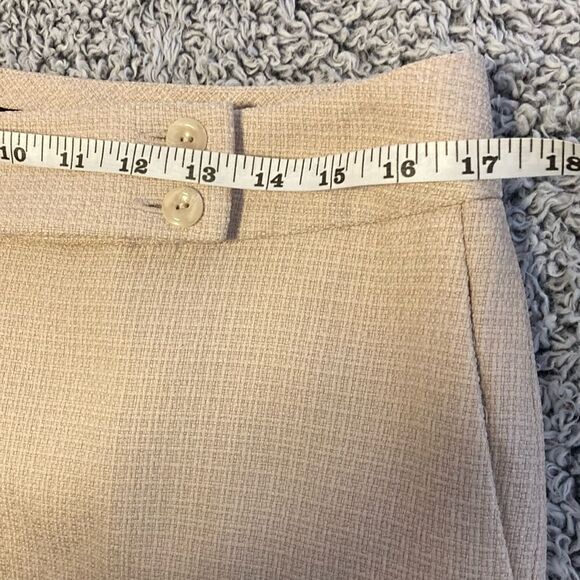 GABRIELLA 10 Wide Leg Fully Lined Textured Dress Pant - Picture 6 of 12